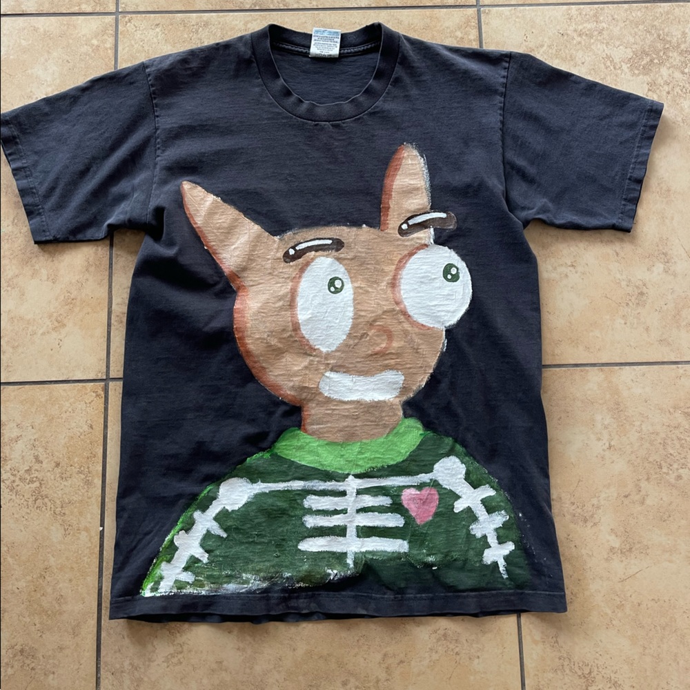 Marked keys “Fear with love” Black Tee